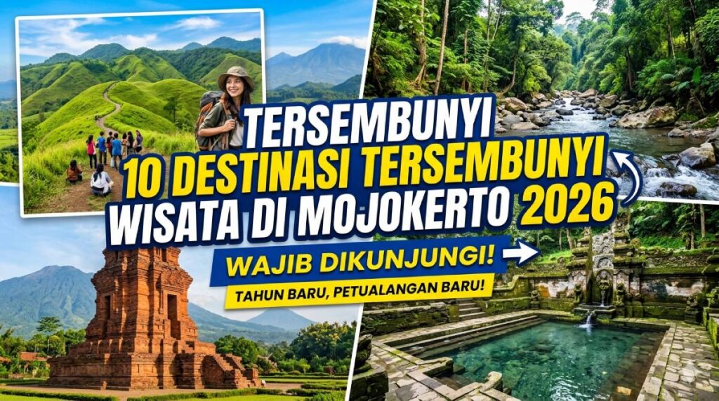 10 Destinasi Tersembunyi Wisata di Mojokerto 2026 yang Wajib Dikunjungi