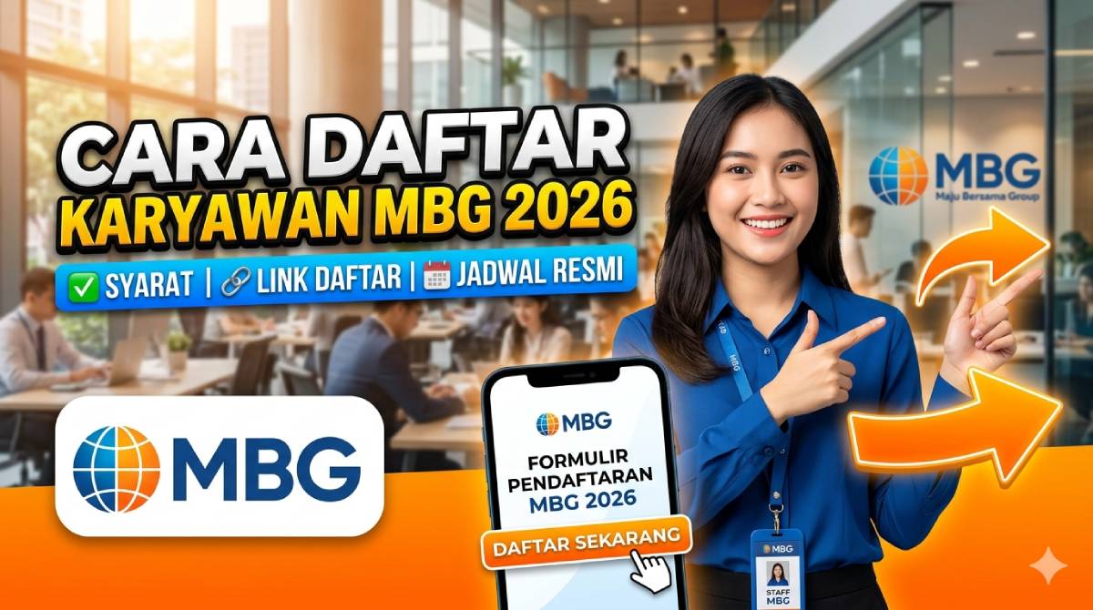 Cara Daftar Karyawan MBG 2026_ Syarat, Link, dan Jadwal Resmi