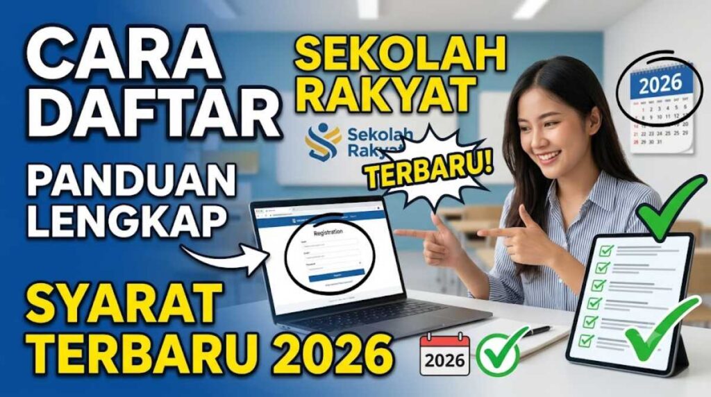 Cara Daftar Sekolah Rakyat 2026: Panduan Lengkap dan Syarat Terbaru