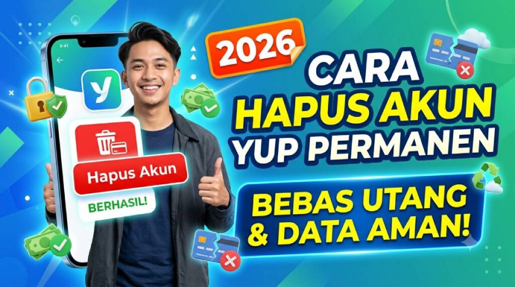 Cara Hapus Akun Yup Permanen 2026_ Bebas Utang & Data Aman!