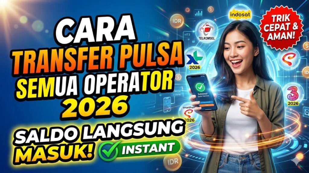 Cara Transfer Pulsa Semua Operator 2026_ Trik Cepat Saldo Langsung Masuk!