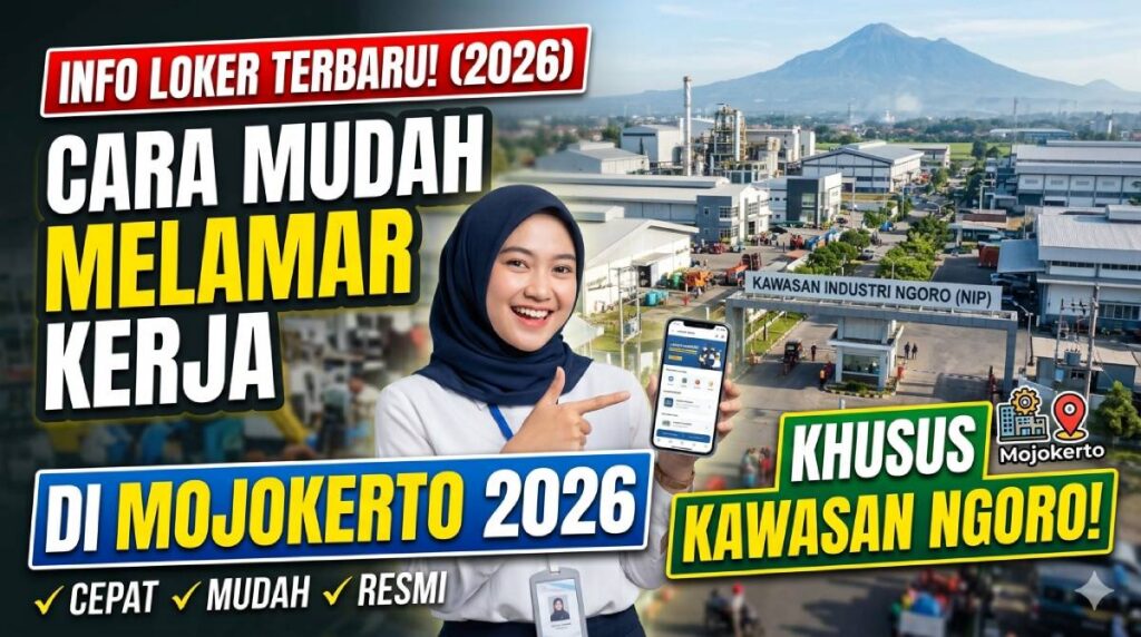 Info Loker Terbaru! Cara Mudah Melamar Kerja di Mojokerto 2026 di Kawasan Ngoro.