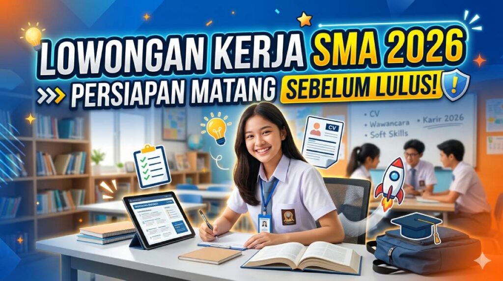 Lowongan Kerja Untuk SMA 2026_ Persiapan Matang Sebelum Lulus!