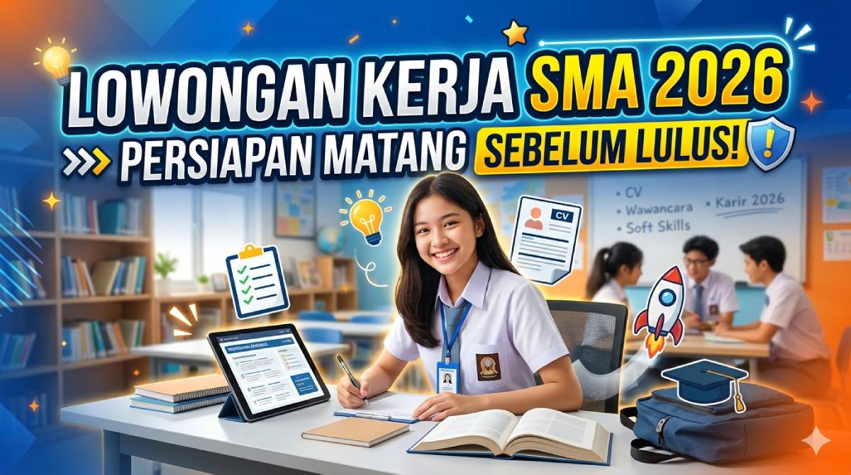 Lowongan Kerja Untuk SMA 2026_ Persiapan Matang Sebelum Lulus!