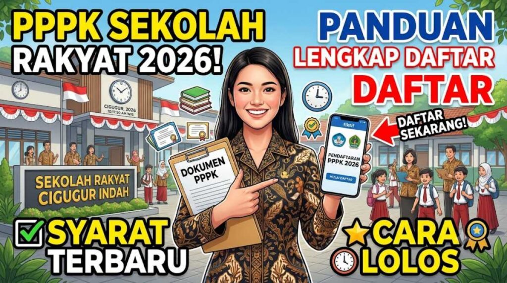 Panduan Lengkap Pendaftaran PPPK Sekolah Rakyat 2026: Syarat dan Cara Lolos