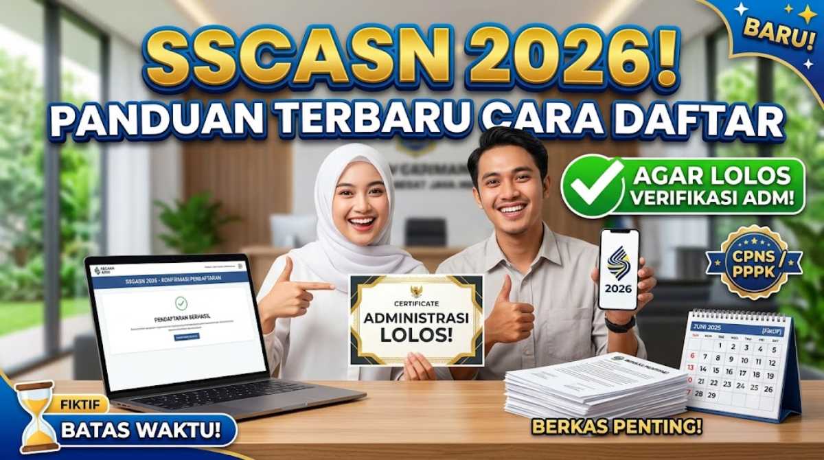 Panduan Terbaru Cara Daftar SSCASN 2026 Agar Lolos Verifikasi Administrasi