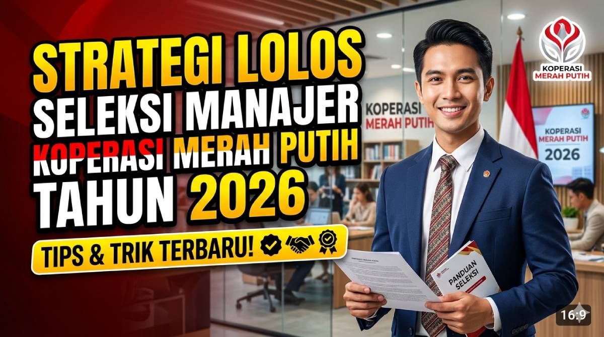 Strategi Lolos Seleksi Manajer Koperasi Merah Putih Tahun 2026