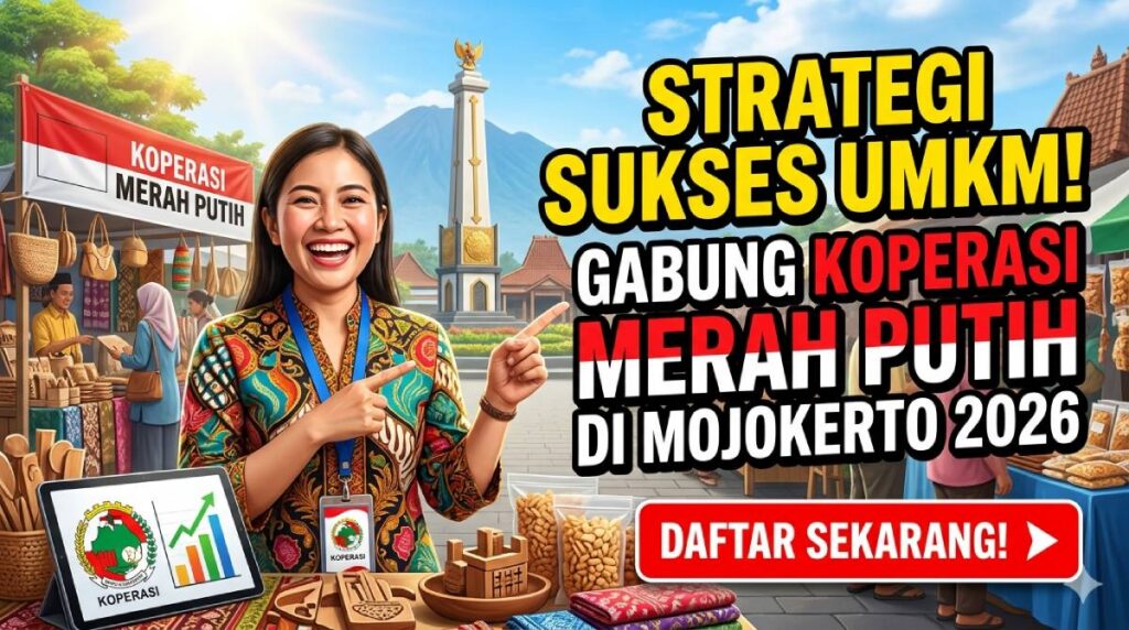 Strategi Sukses UMKM_ Gabung Koperasi Merah Putih di Mojokerto 2026 Sekarang!