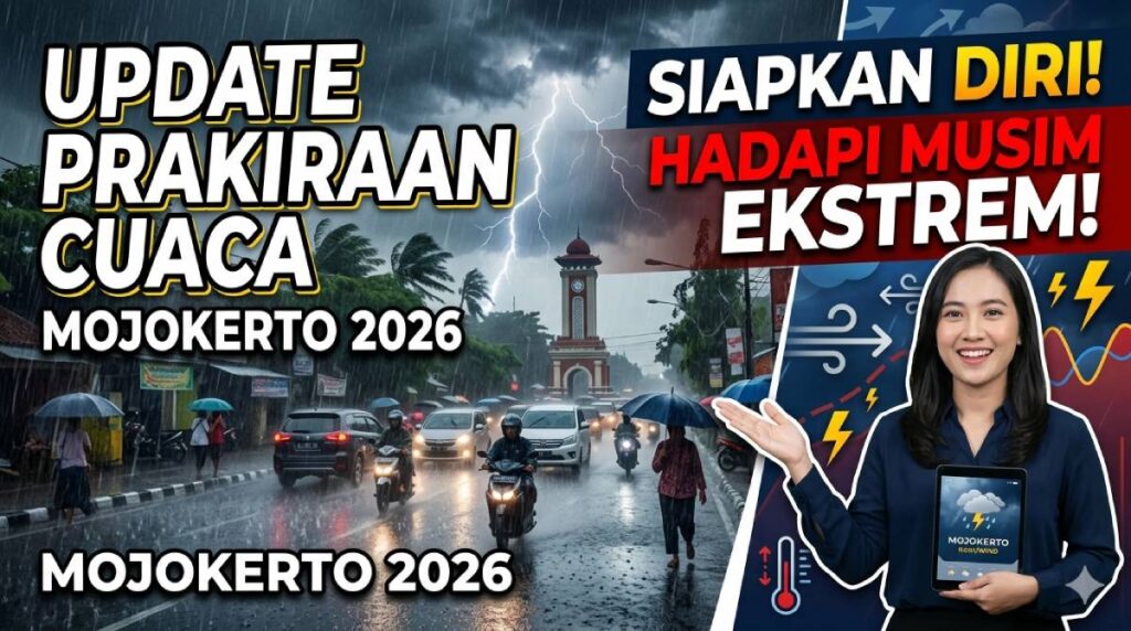 Update Prakiraan Cuaca Mojokerto 2026_ Siapkan Diri Hadapi Musim Ekstrem!