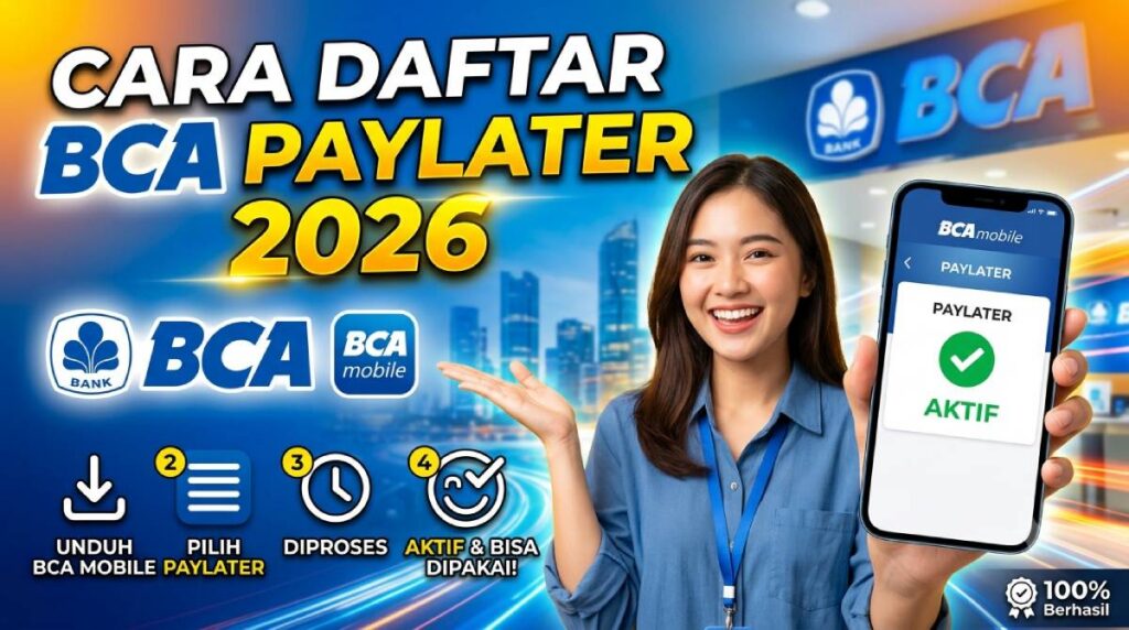 Cara Aktivasi BCA Paylater 2026_ Syarat Mudah dan Limit Langsung Cair!