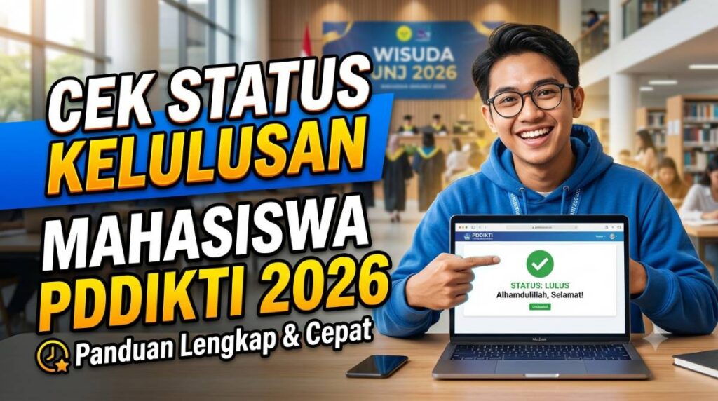 Cara Cek Status Kelulusan Mahasiswa di PDDIKTI 2026_ Panduan Lengkap & Cepat