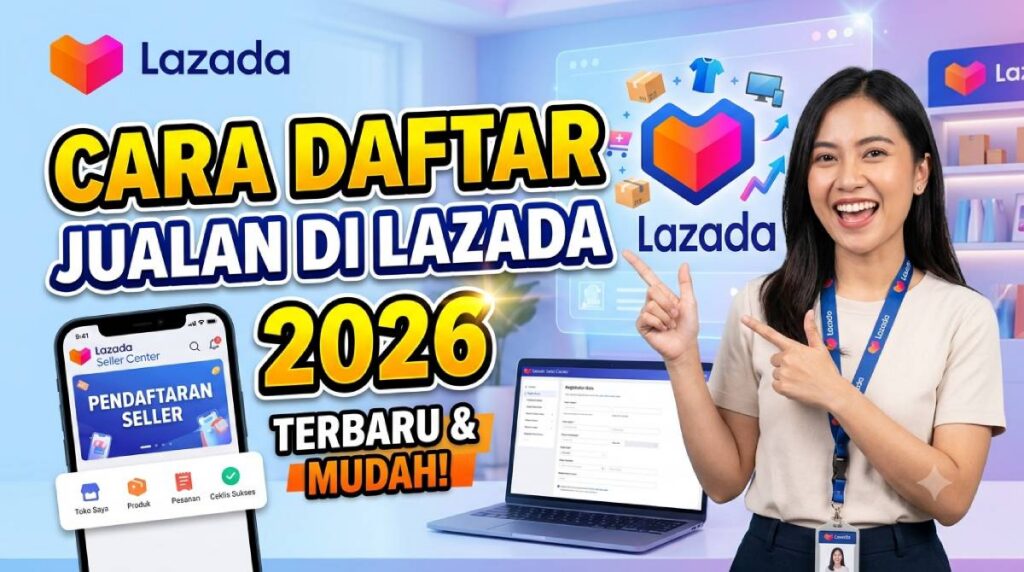Cara Daftar Jualan di Lazada 2026 Lewat HP_ Syarat & Biaya Terbaru