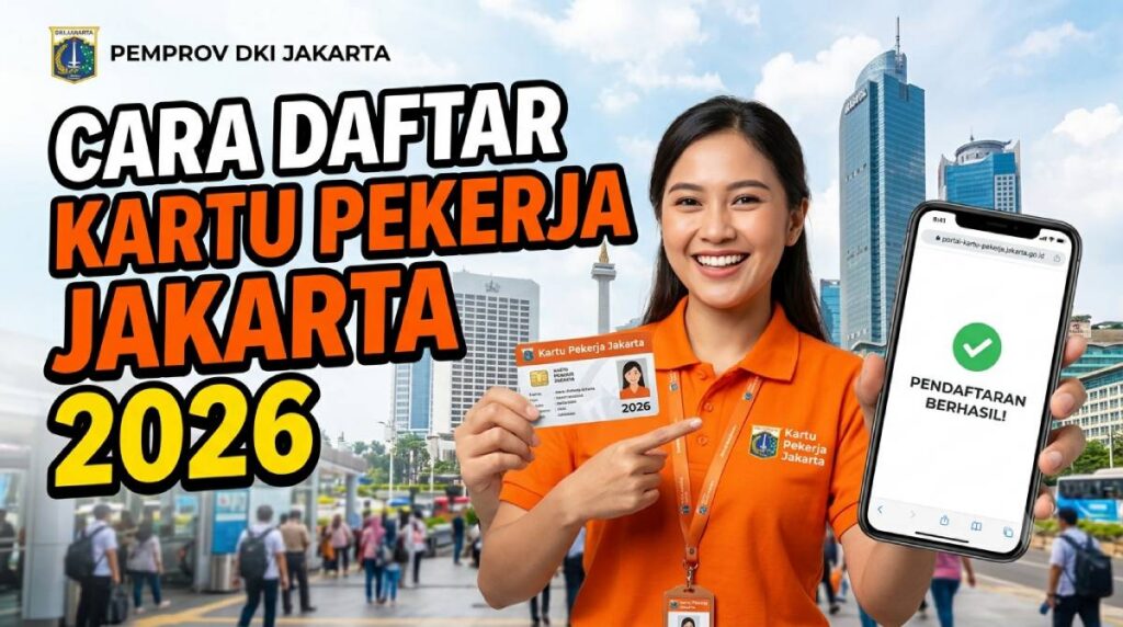 Cara Daftar Kartu Pekerja Jakarta 2026_ Syarat Terbaru Agar Lolos Verifikasi