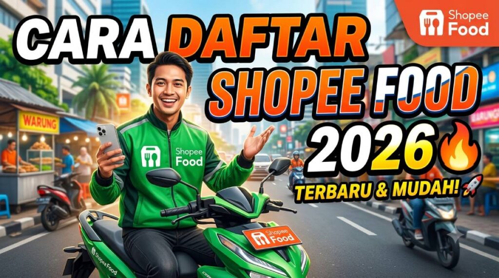 Cara Daftar Shopee Food 2026, Untuk Meningkatkan UMKM di Mojokerto