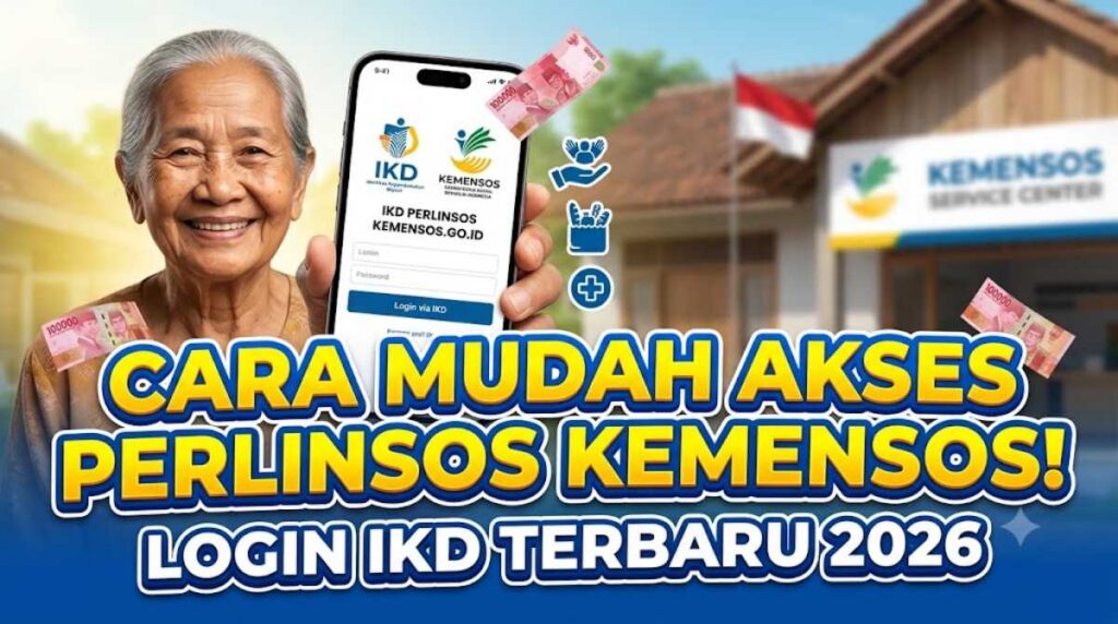 Cara Mudah Akses Perlinsos kemensos go id login ikd Terbaru 2026