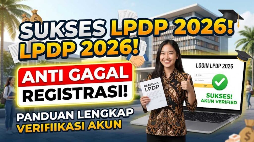 Cara Sukses lpdp login 2026: Panduan Lengkap Anti Gagal Registrasi dan Verifikasi Akun