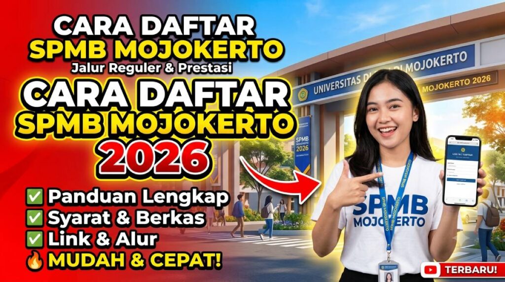 Jadwal Pendaftaran SPMB Mojokerto 2026_ Jangan Sampai Terlewatkan!