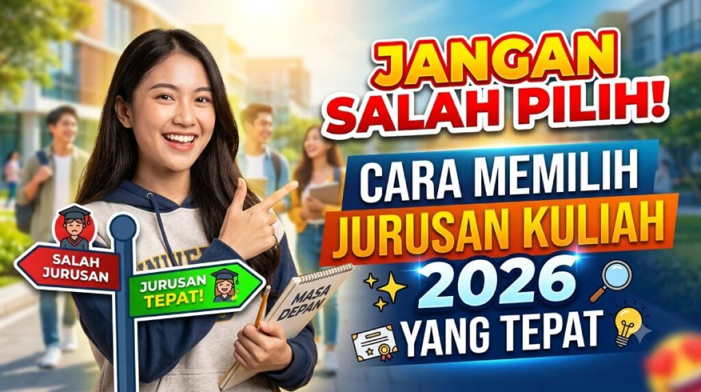 Jangan Salah Pilih! Cara Memilih Jurusan Kuliah 2026 yang Tepat