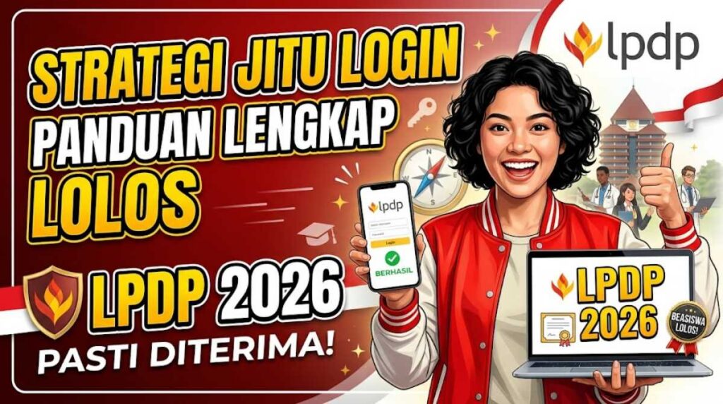 Strategi Jitu Login LPDP 2026 dan Panduan Lengkap Lolos Beasiswa Impian