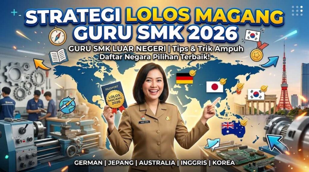 Strategi Lolos Magang Guru SMK Luar Negeri 2026 dan Daftar Negara Pilihan Terbaik