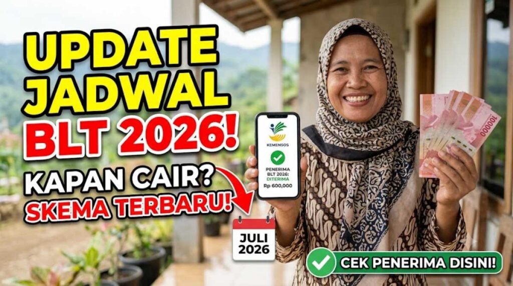 Update Jadwal Bantuan Langsung Tunai Kapan Cair 2026: Skema Terbaru dan Cara Cek Penerima